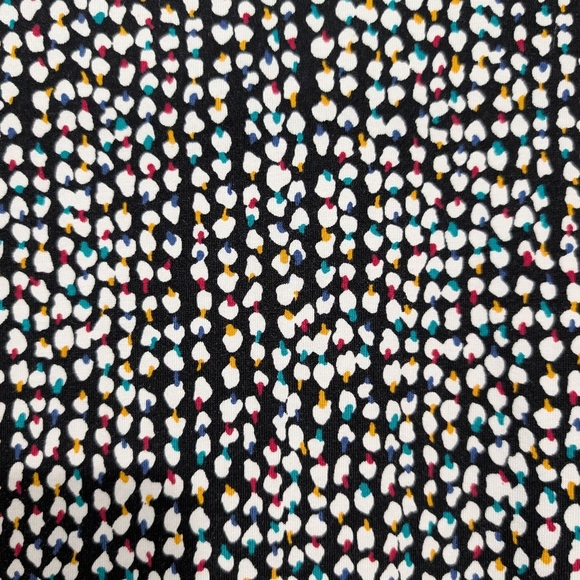 Talbots Woman Black and White Asymmetrical Fitted Blouse in Size 2X - Picture 8 of 9